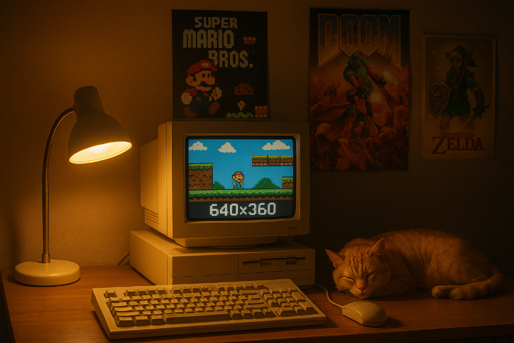 Choosing Retro Game Resolution