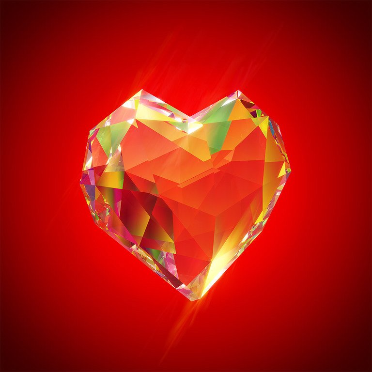 c4d_polygonal_crystal_heart