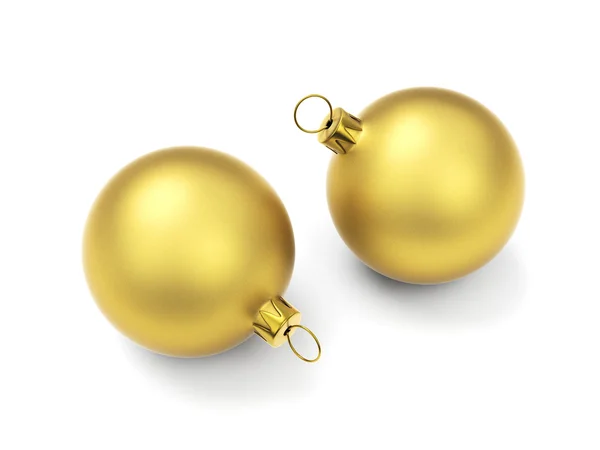 1215239-stock-photo-two-gold-christmas-balls