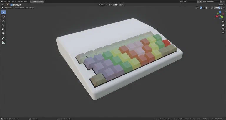 Моделирование корпуса для ZX Spectrum