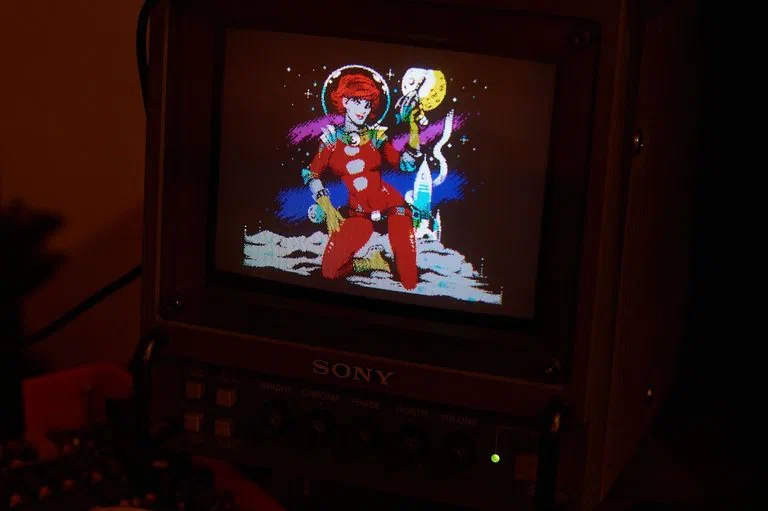 Sony PVM 6041qm: После всех настроек, я накачал картинок и стал наслаждаться графикой.