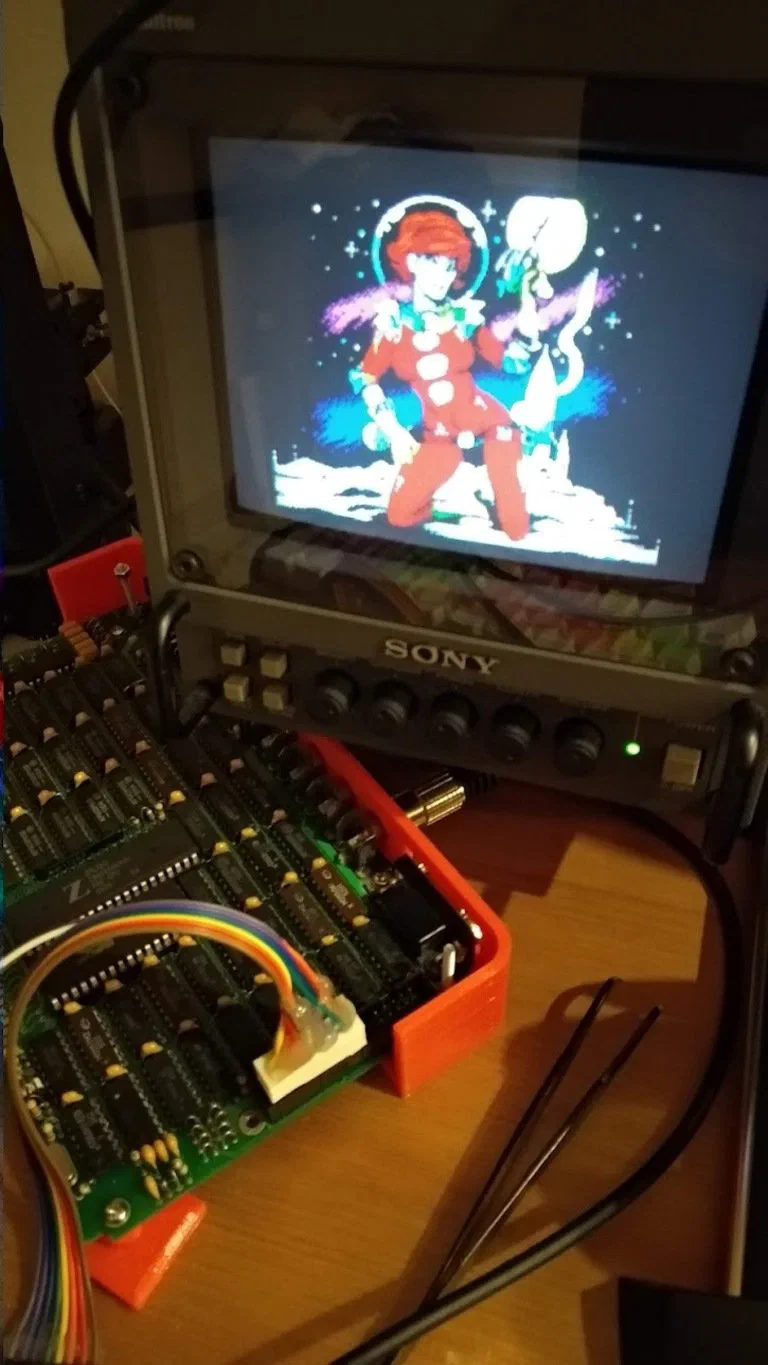 Sony PVM 6041qm: После всех настроек, я накачал картинок и стал наслаждаться графикой.