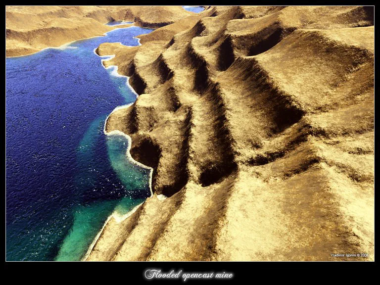 terragen_flooded_opencast_mine