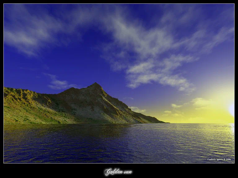 terragen_golden_sun