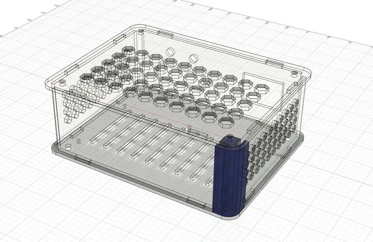 Ну ок, замоделил и напечатал уголки на 3D–принтере.