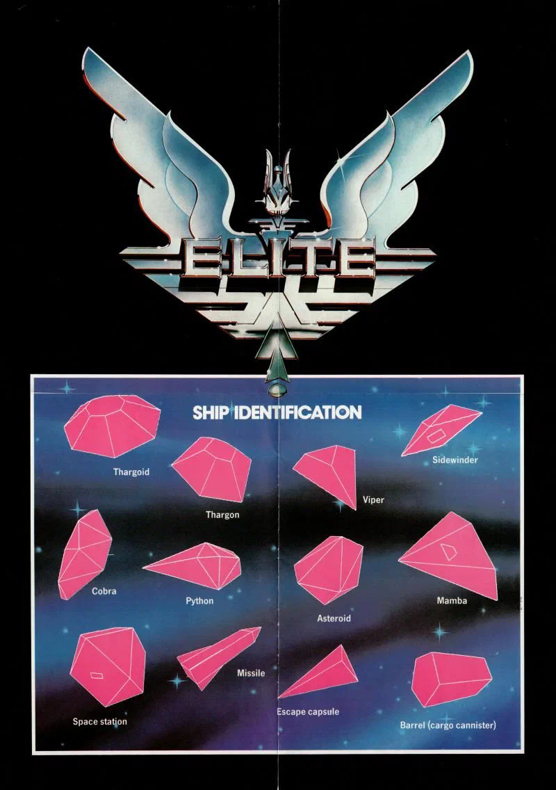 Идентификация кораблей в «Elite»