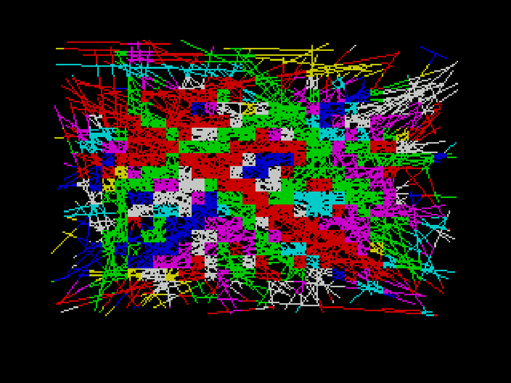 Пример работы программы на ZX-Spectrum