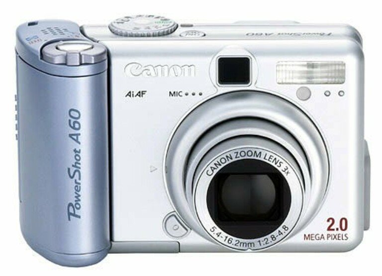 Canon PowerShot A60.